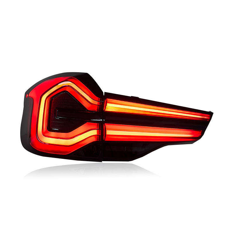 Vekto LED tail lights for BMW X3 G01/G08 and X3M F97 2018-2021, showing sleek, bright tail light design on the vehicle.