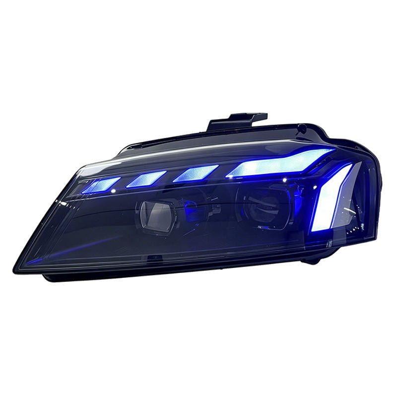 RS Style LED Headlights Assembly for Audi A3 (2008–2012) - AudiGear.com - Headlights
