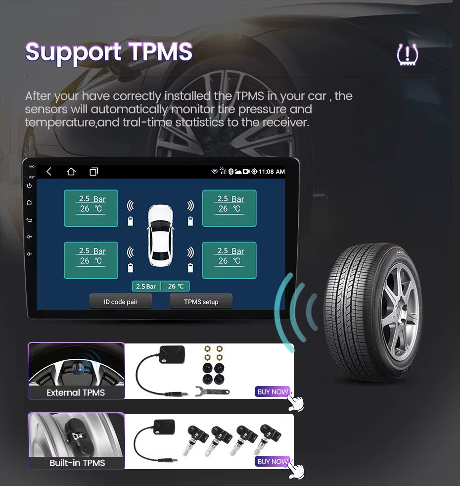 Upgrade Touchscreen for Audi A3 2003-2013 featuring Android 11 CarPlay