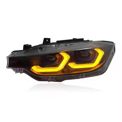 Vekto LED headlights assembly for BMW 3 Series F30 F31 F35 2012-2019, showing the front view of the headlight units.