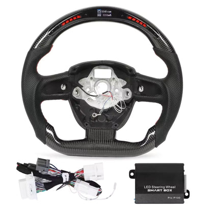 LED Carbon Fiber Steering Wheel for Audi A4 / A5 2008-2012
