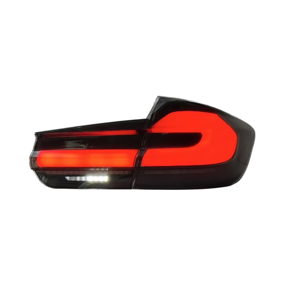 Vekto G30 LCI style LED taillights for BMW 3 Series F31, showing sleek red and clear lens design with modern LED lighting elements.