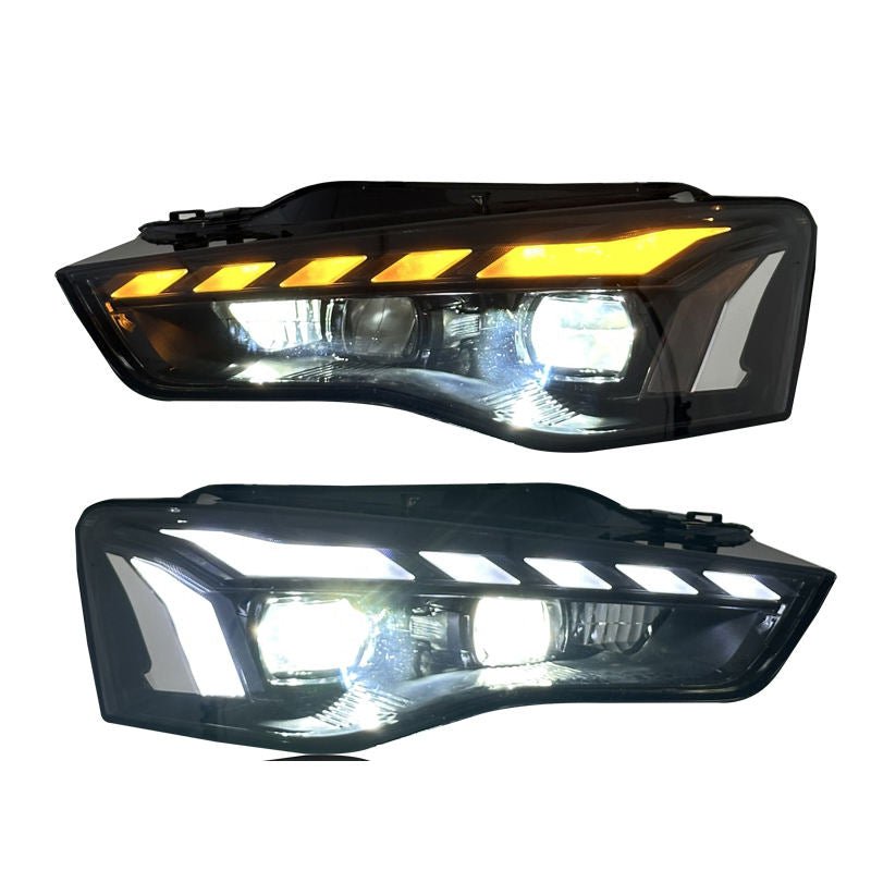 Full LED Headlights for Audi A5 2011–2018 Plug-and-Play Headlight Assembly - AudiGear.com - Headlights