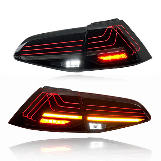 CSL Style LED Tail Lights for Volkswagen Golf MK7.5 2018-2020 - AudiGear.com - Taillights