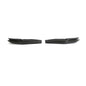 Carbon fiber rear bumper splitters for BMW G80 M3 Competition 2021+ by K2 Industries, enhancing aerodynamics and sporty look.