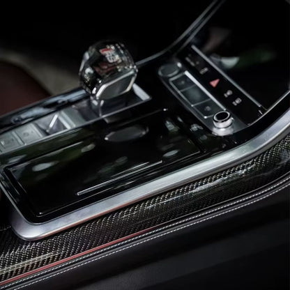 Carbon Fiber Style Interior Trim Kit for Audi A4 A5 2017-2025 4-Door Models