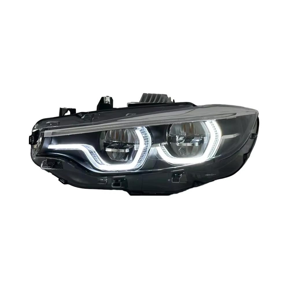 Vekto LED headlights for BMW 4 Series F32 F33 2013-2017, showcasing sleek headlight design with bright LED elements.