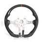 Vekto carbon fiber steering wheel for BMW F30 F10 F15 M3 M5 X Series, showcasing sleek black carbon fiber with ergonomic grip