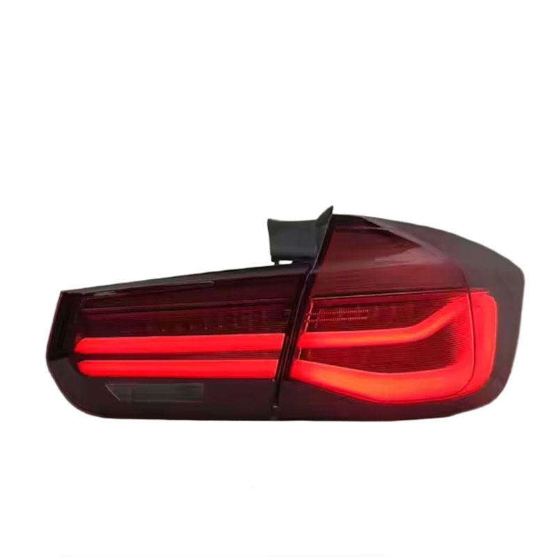 BMW F31 LCI style LED tail lights by Vekto installed on 2013-2018 model, showing sleek red and clear lens design.