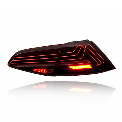 CSL Style LED Tail Lights for Volkswagen Golf MK7.5 2018-2020