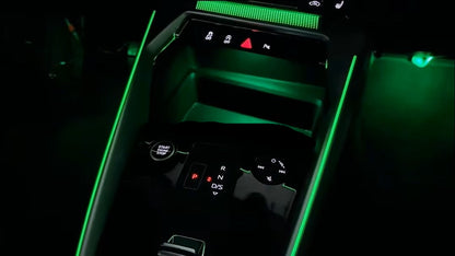 Decorative LED Lighted panels and strip kit fit Audi A3 2021-2025