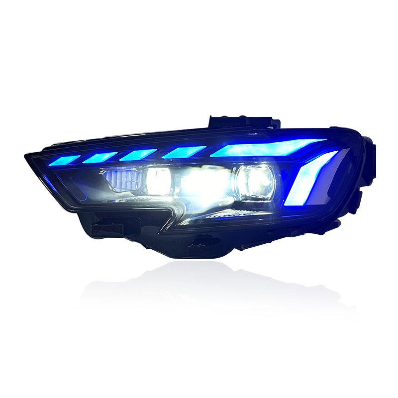 Laser-Style LED Headlights for Audi A3 2017-2020 - AudiGear.com - Headlights