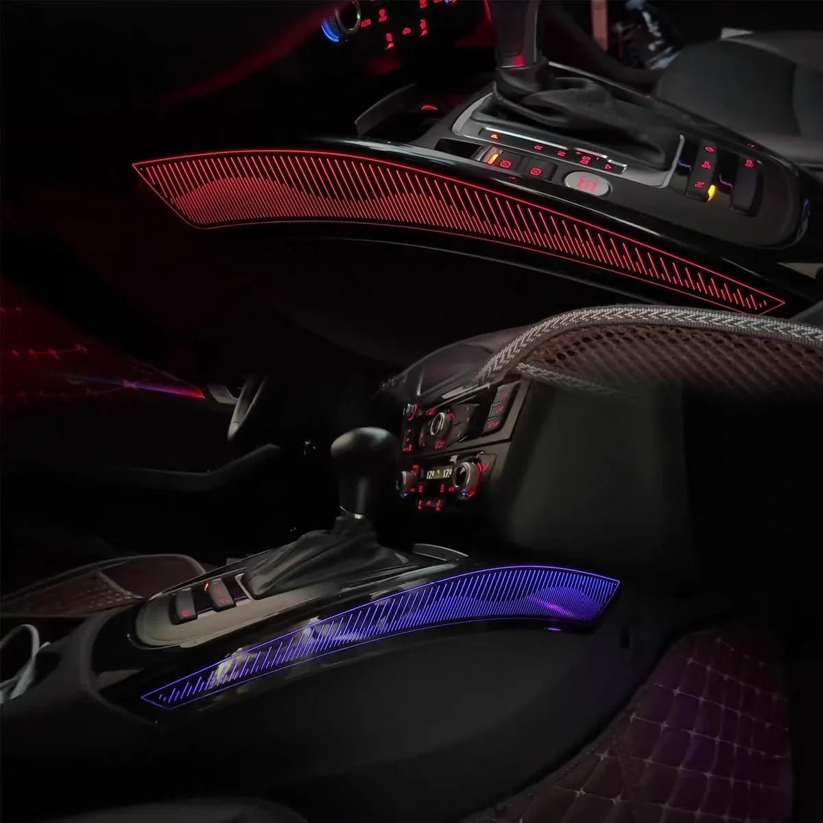 Audi A4 / A4L B8 / A5 / Q5 Interior 64-Color Star Sky Dynamic LED Ambient Light Kit 2009 - 2017 - AudiGear.com - Interior Lighting