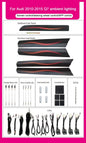 Audi Q7 Interior 64-Color Symphony LED Ambient Light Kit 2006 - 2015 - AudiGear.com - Interior Lighting