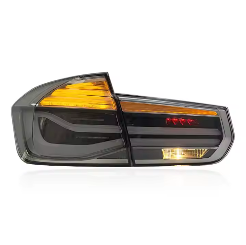 Vekto LED taillights for BMW 3 Series F30/F35 and M3 F80 LCI rear lamp assembly showing sleek red and clear lens design