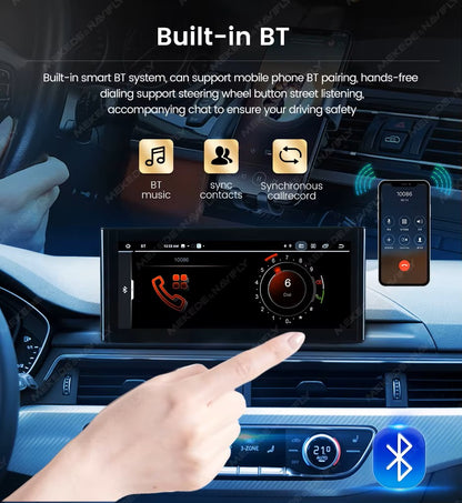 MNX Upograde Touchscreens for Audi A4 S4 A5 S5 B9 2016-2020 features Android/CarPlay 10.25 and 12.5" Multimedia Touchscreen