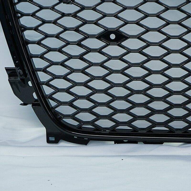 Bayern MotorWerks A4 S4 B8.5 2013-2016 Front Black Grille RS4 Style Mesh Honeycomb
