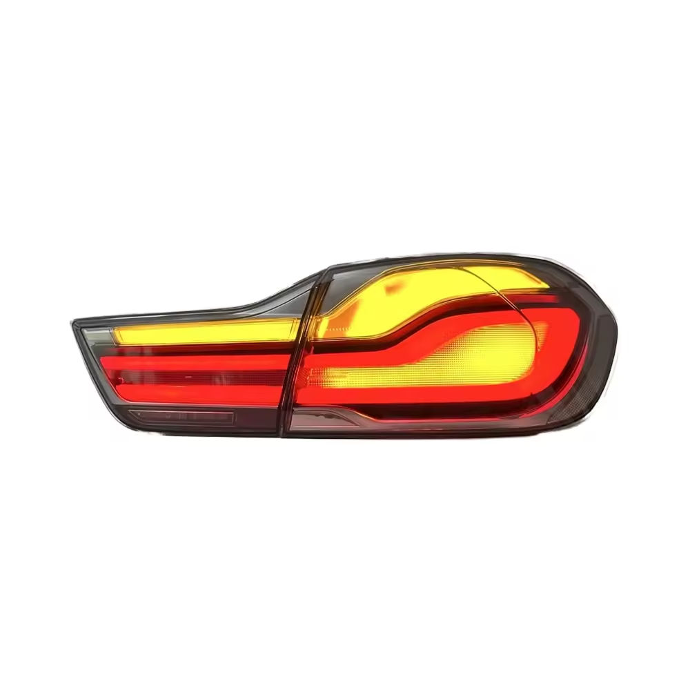 Vekto LED taillights for BMW 4 Series F32/F33/F36 and M4 F82/F83 2014-2020, showing sleek red and clear tail light design