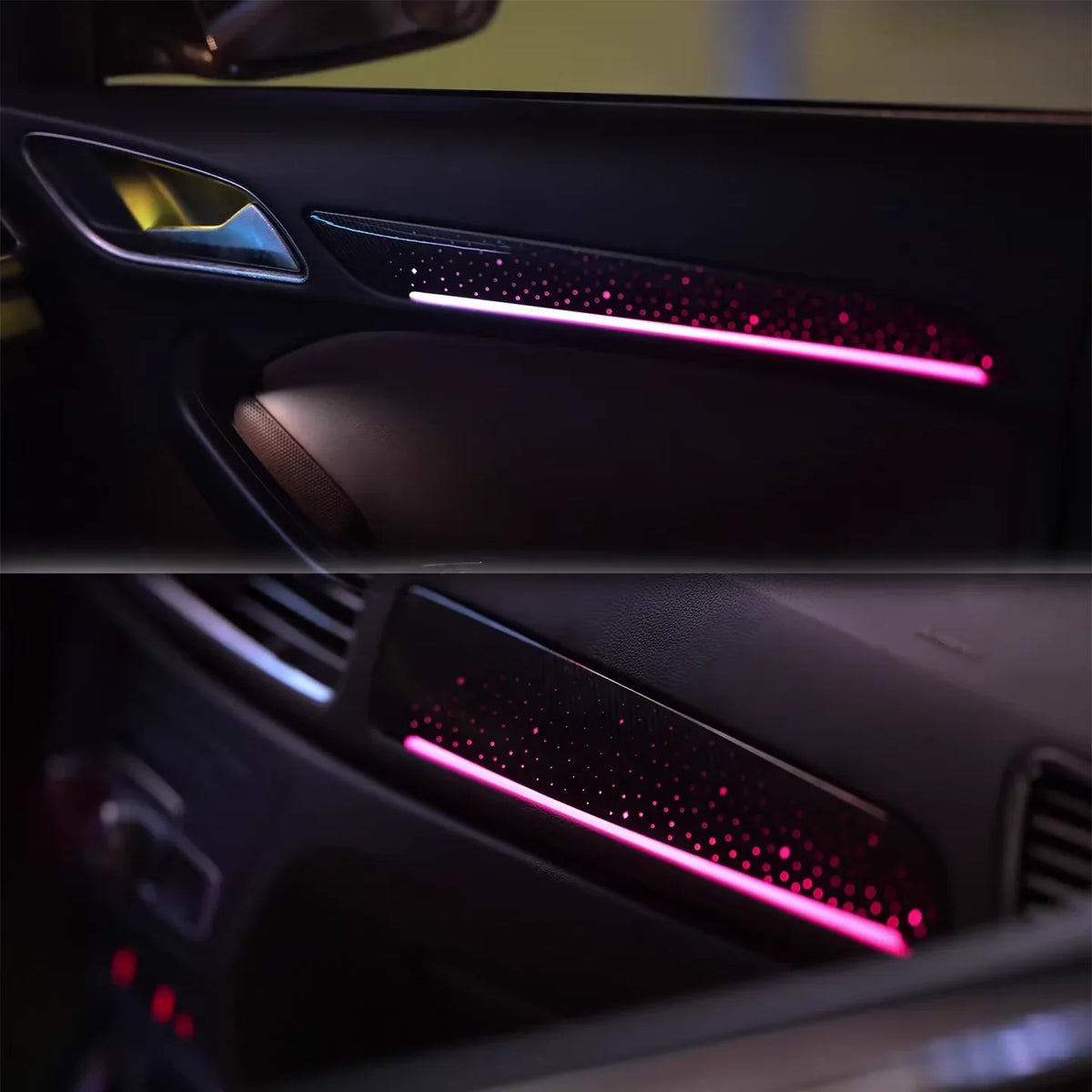 Audi Q3 Interior 64-Color Starry Sky Style LED Ambient Light Kit 2013 - 2018 - AudiGear.com - Interior Lighting
