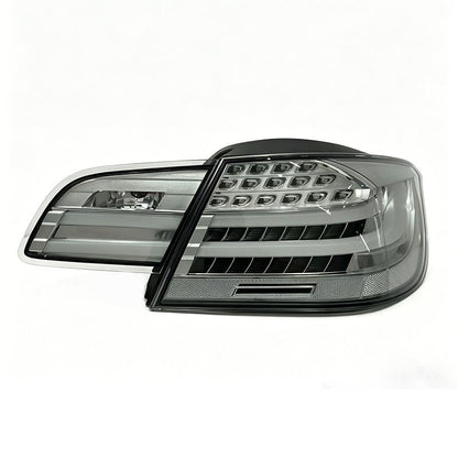 Vekto LED clear taillights for BMW 3 Series E93 and M3 convertible, 2006-2012, showing sleek, modern tail light design.
