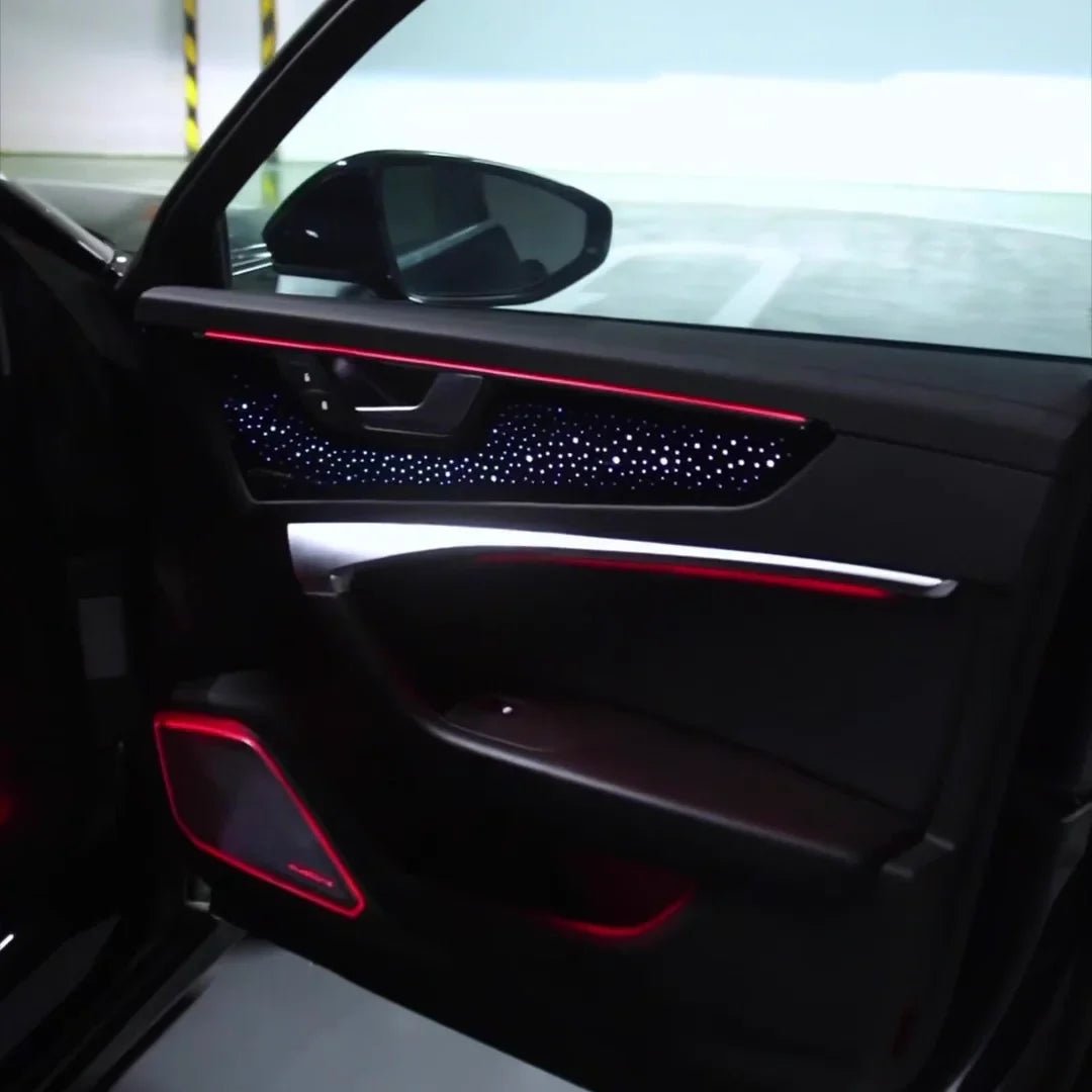 Audi A7 / S7 / RS7 / A6 C8 Interior 64-Color LED Ambient Light Kit 2019 - 2025 - AudiGear.com - Interior Lighting