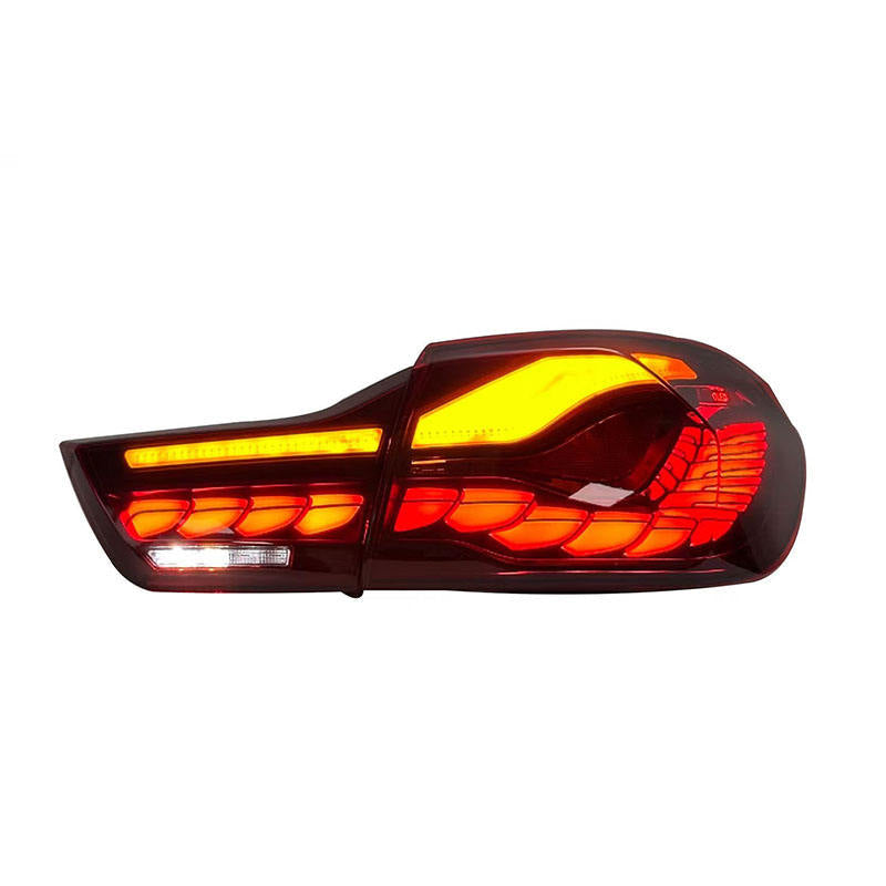 Vekto OLED GTS style LED tail lights for BMW 4 Series F32 F33 F36 and M4 F82 F83 2014-2020, showing sleek taillight design