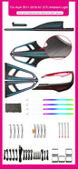 Audi A7 C7 Interior 64-Color Symphony LED Ambient Light Kit 2011 - 2018 - AudiGear.com - Interior Lighting