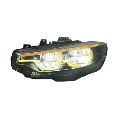 Vekto IKON V2 dual-color laser LED headlights for BMW 4 Series F32/F33/F36 and M4 F82, showing sleek headlight design.
