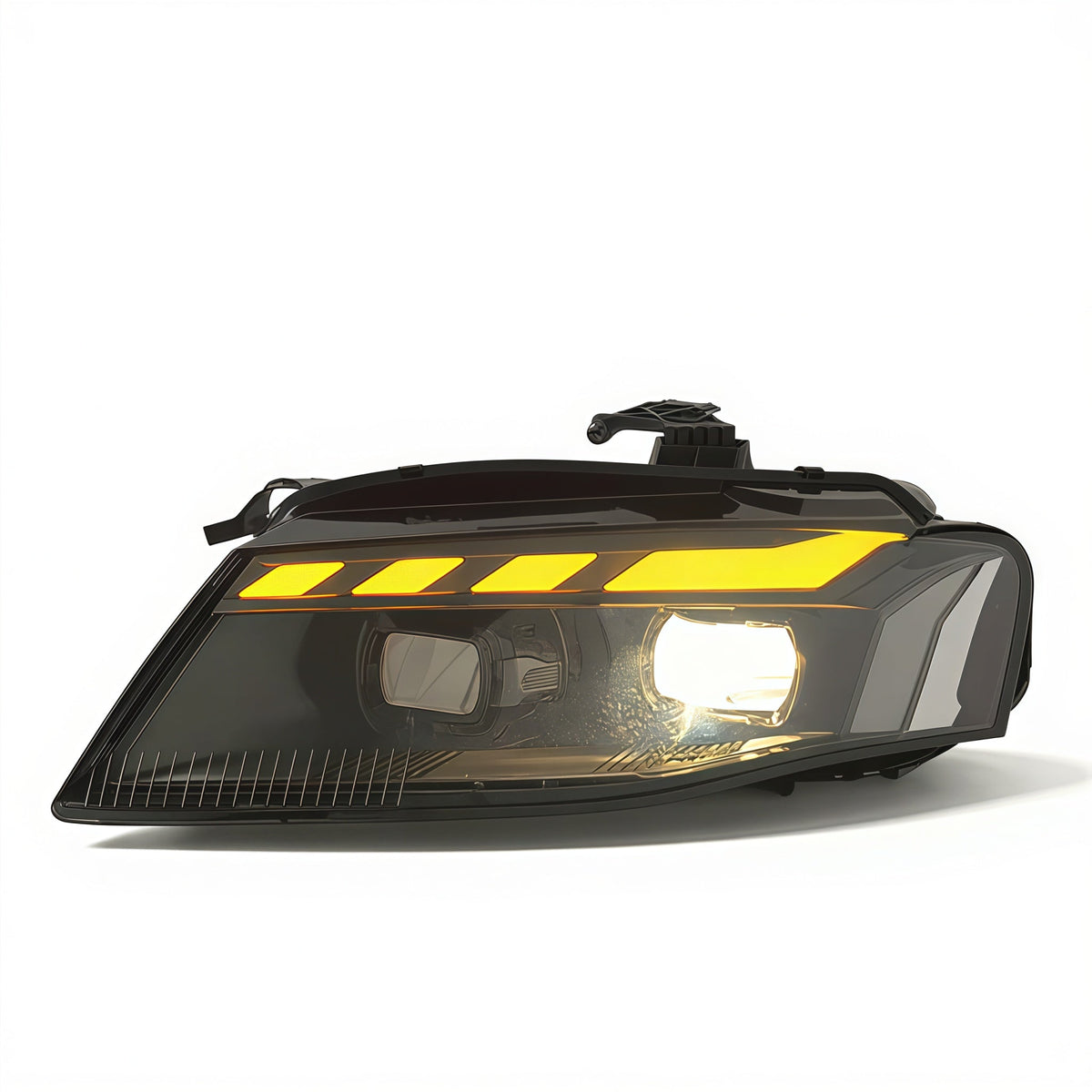 RS Style LED Headlights Assembly for Audi A4 (2008–2012) - AudiGear.com - Headlights