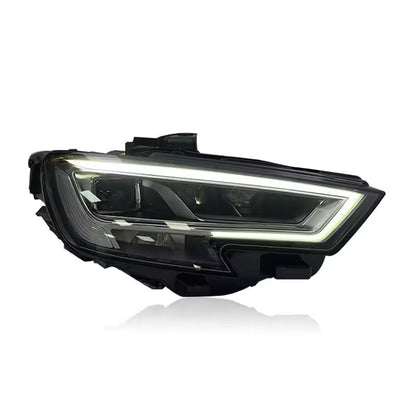 LED Headlights for Audi A3 / S3 / RS3 2017–2020 Plug-and-Play Projector Assembly (EU model) - AudiGear.com - Headlights