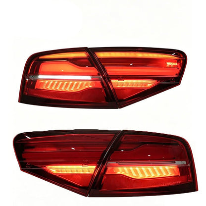 Audi A8 Through-Beam LED Tail Lights Rear Lamp Assembly 2011-2013 - AudiGear.com - Taillights