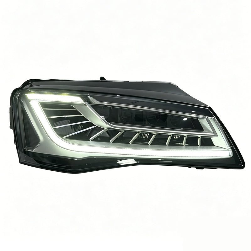 Audi A8 LED Headlights DRL Turn Signal Upgrade 2011–2013 - AudiGear.com - Headlights