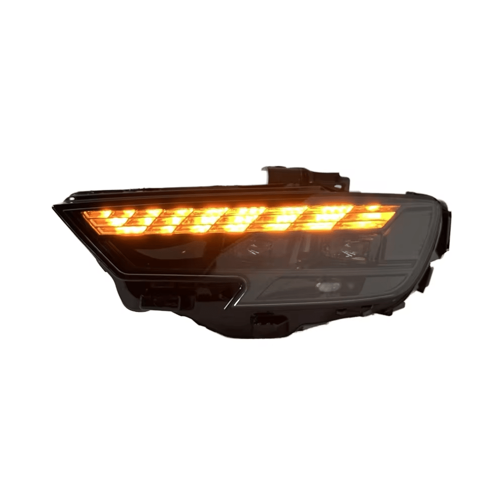 LED Headlights for Audi A3 2017-2020 with Dynamic DRL & Flowing Turn Signals - AudiGear.com - Headlights