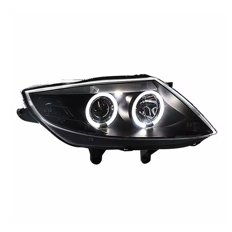 Vekto LED headlights assembly for BMW Z4 E89 2003-2008, showing the clear lens and modern LED design for improved visibility.