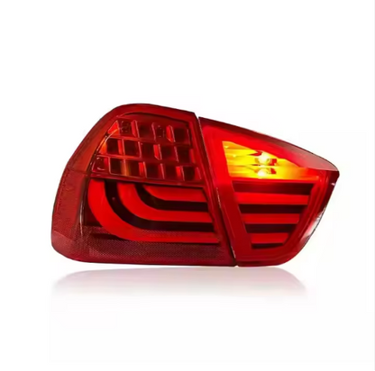 Vekto LED tail lights for BMW 3 Series E90 2005-2008, showing sleek taillight design with bright LED elements