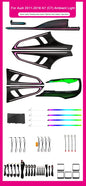 Audi A7 C7 Interior 64-Color Symphony LED Ambient Light Kit 2011 - 2018 - AudiGear.com - Interior Lighting