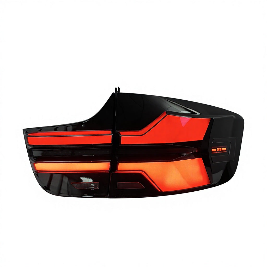 Vekto LED tail lights for BMW X6 E71 2008-2014, showing sleek red and clear lens design for rear illumination.