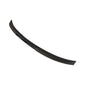 Dry carbon fiber M Style trunk spoiler for BMW G82/G83 M4 and G22 430i, made by K2 Industries, shown on the vehicle's rear.