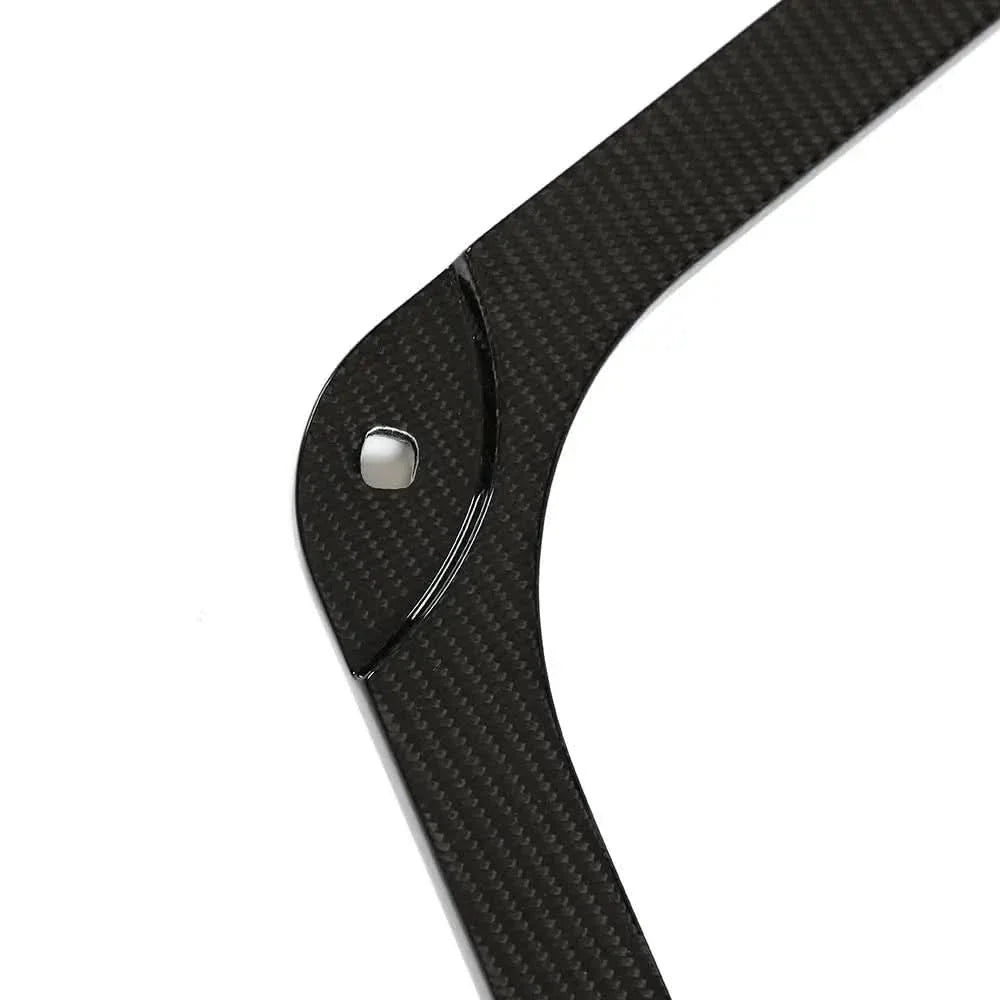 K2 Industries carbon fiber engine strut brace for BMW G80 M3 and G82/G83 M4, enhancing engine bay stability and performance.