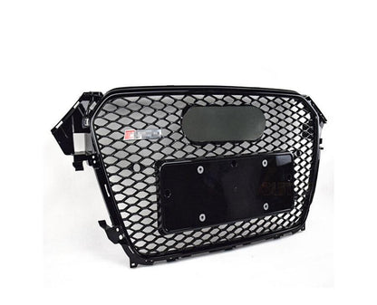 Bayern MotorWerks A4 S4 B8.5 2013-2016 Front Black Grille RS4 Style Mesh Honeycomb
