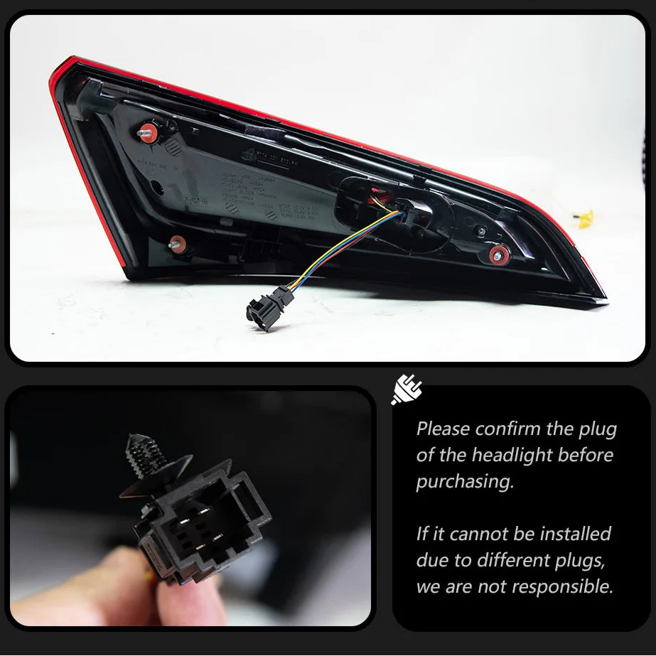 Dynamic LED Taillights & Animated Turn Signals for Audi Q5 SQ5 2009-2018