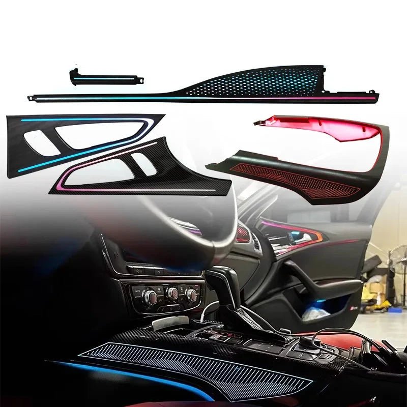 Audi A7 C7 Interior 64-Color Symphony LED Ambient Light Kit 2011 - 2018 - AudiGear.com - Interior Lighting