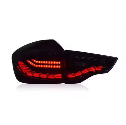 Vekto LED tail lights for BMW X3 G01/G08 2019-2022, showing sleek taillight assembly with LED design on a vehicle.