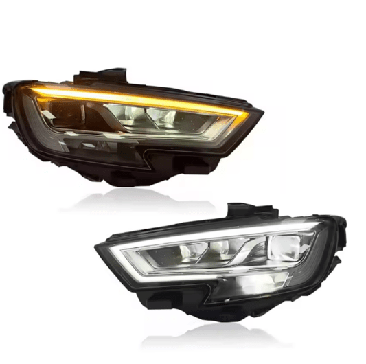Full LED Headlights for Audi A3 2017-2020 - AudiGear.com - Headlights