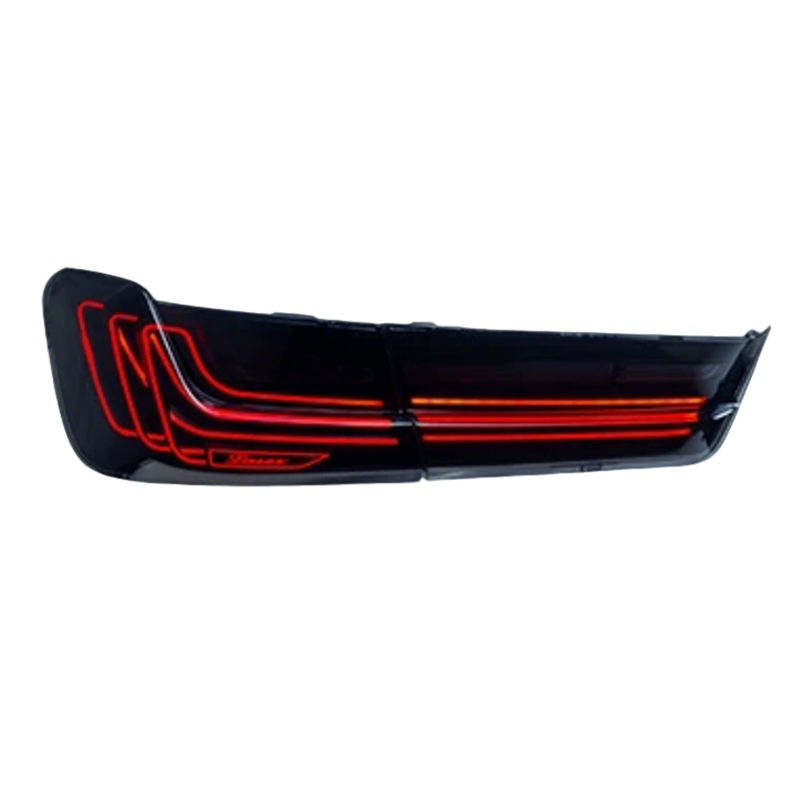 BMW 3 Series G20 G28 Vekto RGB CSL LED tail lights rear lamp assembly installed on a 2018-2020 model.
