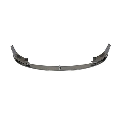 K2 Industries carbon fiber front lip splitter for BMW F80 M3 and F82 M4, 2014-2019, 3-piece performance dry carbon design