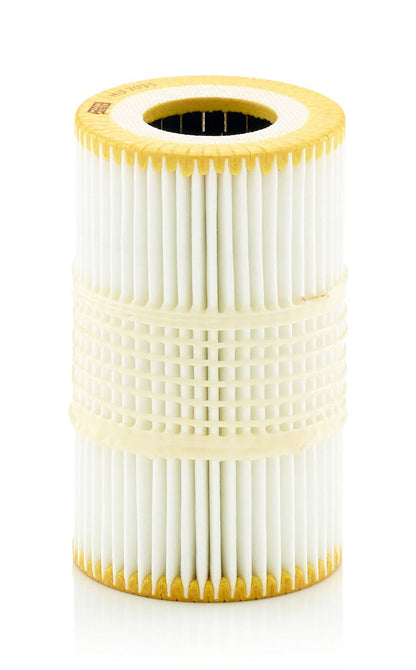 Mann engine oil filter HU7035Y for Audi, VW, Porsche vehicles, designed for optimal engine protection and performance.
