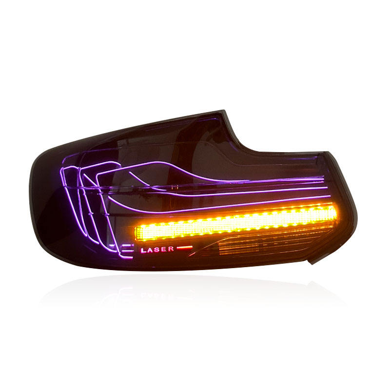 Vekto CSL RGB LED tail lights for BMW 2 Series F22 and F87 M2, 2014-2021, showing sleek red and RGB lighting design