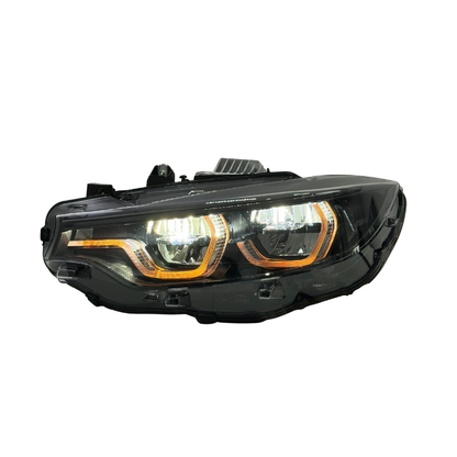 Vekto V3 Shadow Line IKON LED headlights for BMW 4 Series F32/F33/F36, M4 F82, and M3 F80 with sleek design and LED lighting