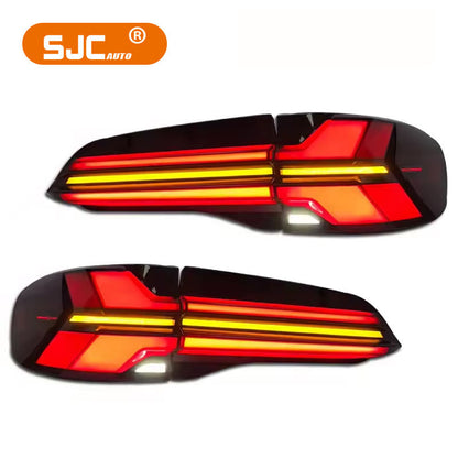 Vekto LED taillights for BMW X5 G05 2019-2023, showing sleek red and clear tail light assembly with modern design.